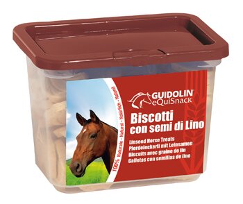 Equisnack biscotti ai semi di lino 700 g