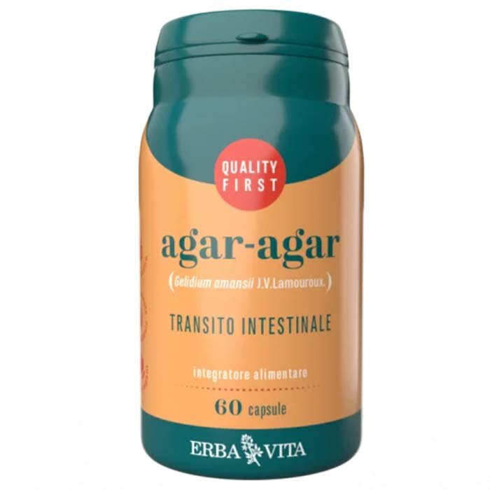 Erba Vita Agar-Agar Integratore Intestinale 60 Capsule