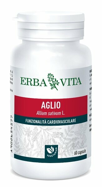 Erba Vita Aglio Integratore Pressione 450 mg 60 Capsule