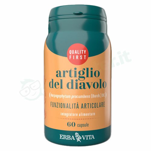Erba Vita Artiglio del Diavolo Salute Articolare 60 Capsule