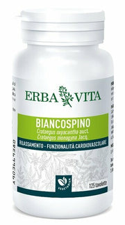 Erba Vita Biancospino Integratore Rilassante e Cardiovascolare 125 Tavolette
