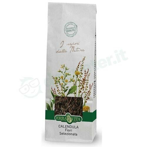 Erba Vita Calendula Fiori Infuso per Tisana 100g