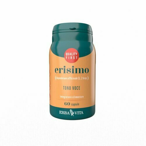 Erba Vita Erisimo Benessere Respiratorio e Vocale 60 Capsule