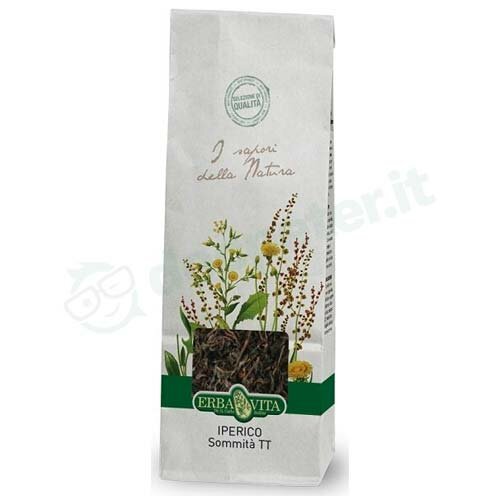 Erba Vita Iperico Sommità Infuso per Tisana 100g