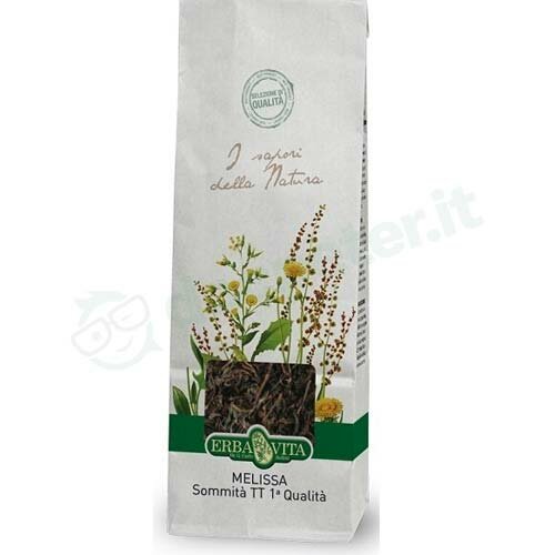 Erba Vita Melissa Sommità 1° Qualità Infuso per Tisana 100g