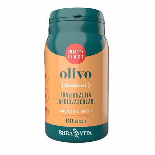 Erba Vita Olivo Integratore Funzionalità Cardiovascolare 60 Capsule