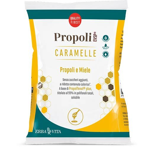 Erba Vita Propoli EVSP Caramelle Gusto Miele 65 g