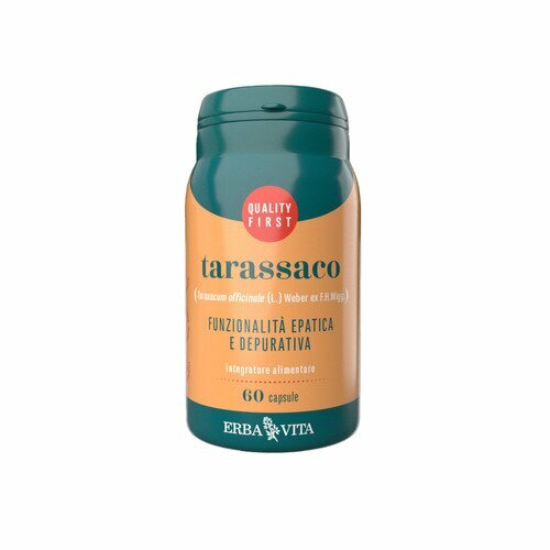 Erba Vita Tarassaco Funzionalità Depurativa 60 Capsule 