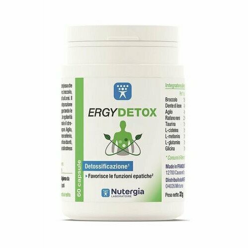 Ergydetox Integratore Detossificante Drenante 60 Capsule 