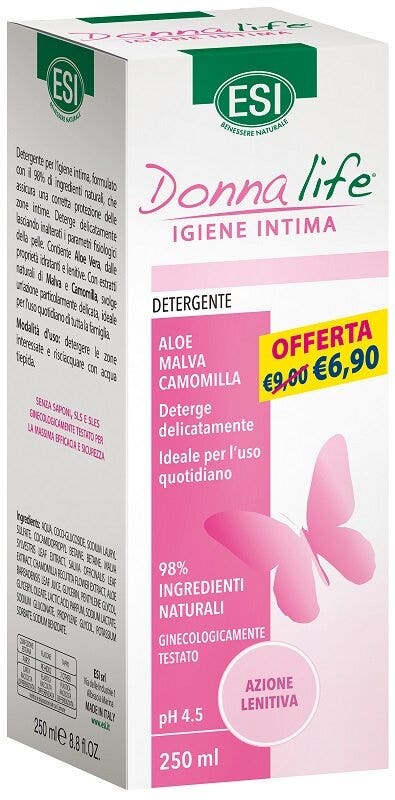 Esi donna life igiene intima azione lenitiva 250ml
