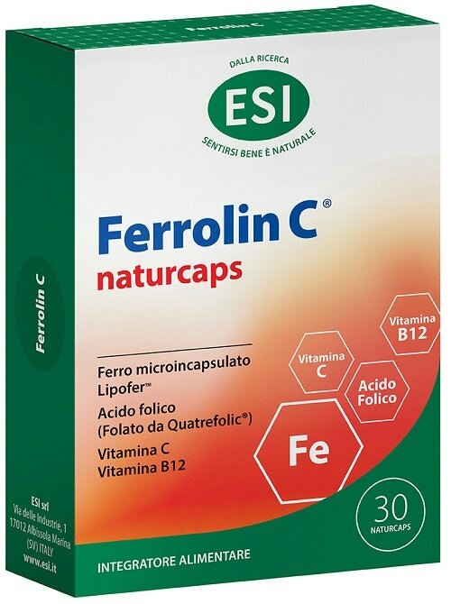 Esi ferrolin c naturcaps 30 capsule