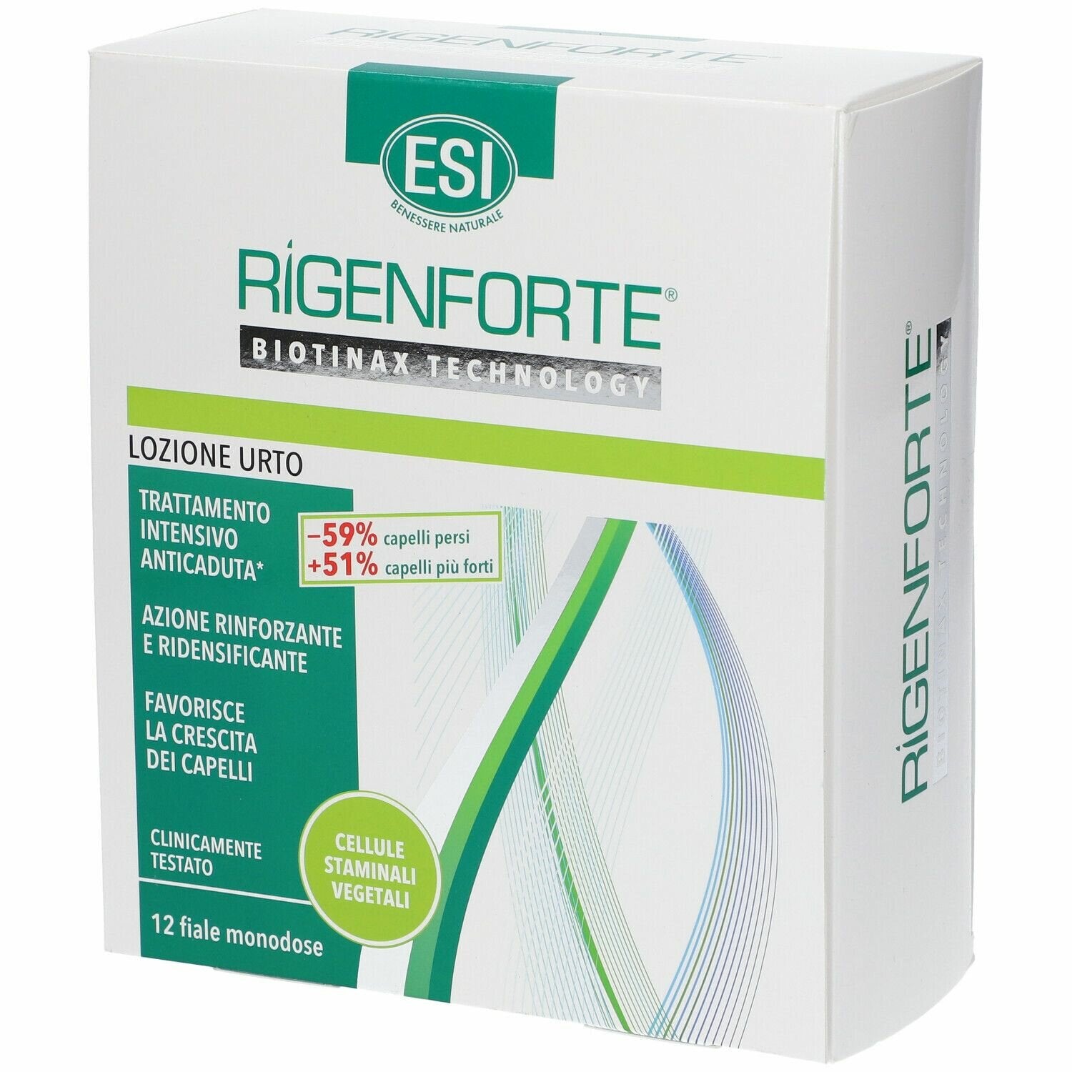Esi rigenforte lozione urto 12 fiale da 10 ml