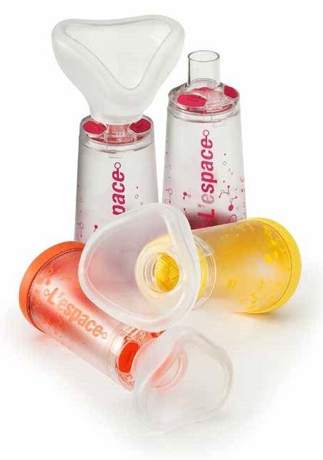 Espace camera distanziatrice per erogatori spray arancione 0-2 anni