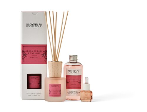 Essenza aromatica 15 ml legno di rosa e vaniglia