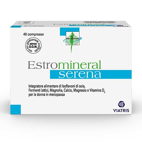 Estromineral Serena Integratore per Menopausa 40 compresse
