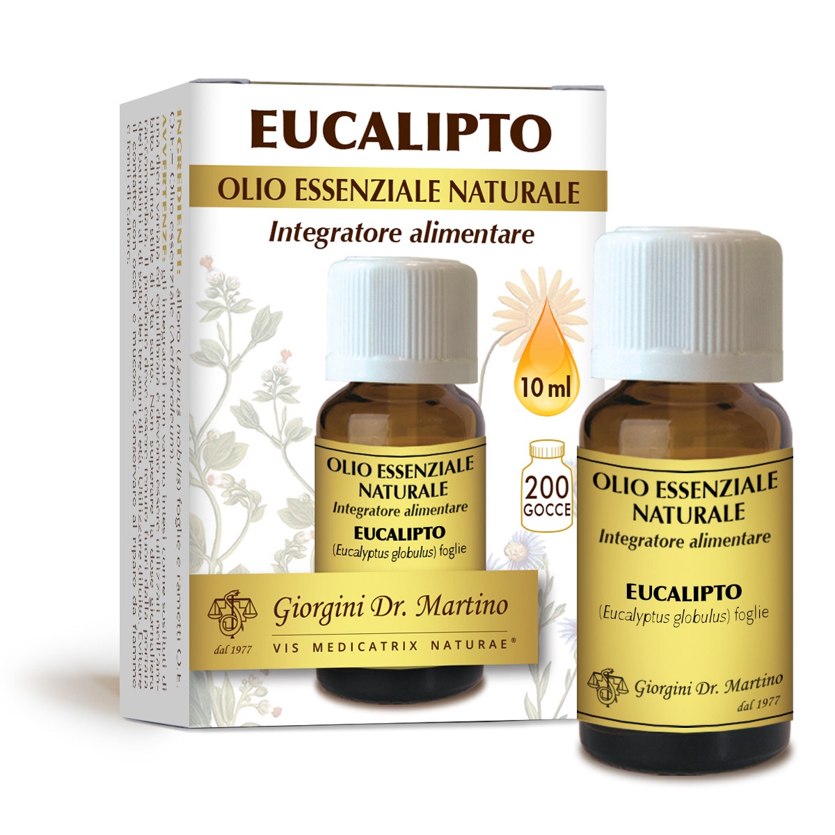 Eucalipto olio essenziale naturale