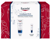 Eucerin cofanetto urearepair plus crema mani 75ml + balsamo labbra 10ml
