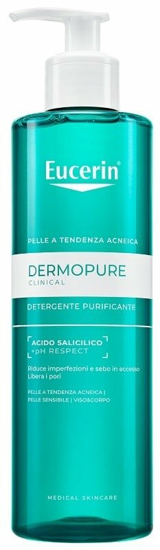 Eucerin dermopure clinical detergente purificante 400ml