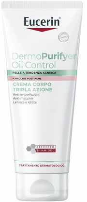 Eucerin dermpurifyer oil control crema corpo tripla azione anti-imperfezioni 200ml