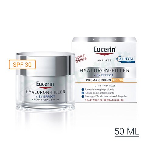 Eucerin Hyaluron-Filler Crema Giorno SPF30 50 ml