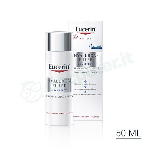 Eucerin Hyaluron-Filler Giorno Pelle Normale e Mista 50 ml
