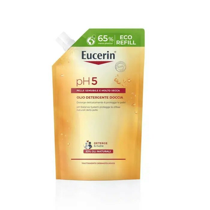 Eucerin ph5 olio doccia refill 400 ml