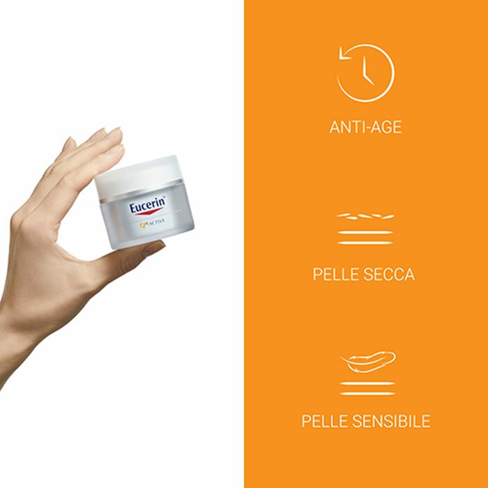 Eucerin Q10 Active Crema Giorno per Pelle Secca 50 ml