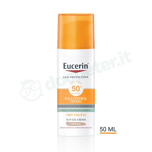 Eucerin Sun Oil Control Tinted Cream SPF50+ 50 ml