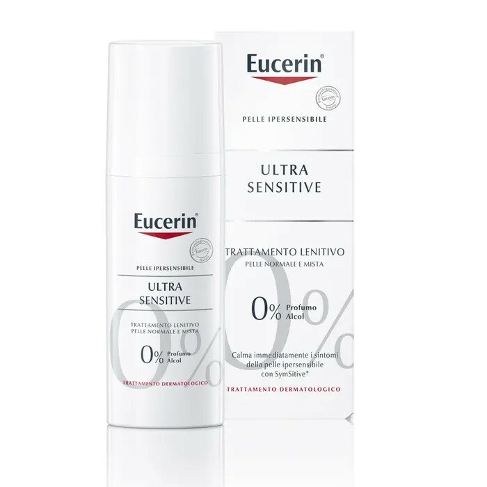 Eucerin UltraSENSITIVE Trattamento Lenitivo Pelle Normale Mista 50 ml