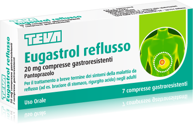 Eugastrol Reflusso 20 mg 7 Compresse Gastroresistenti