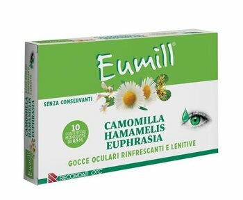 Eumill Gocce Oculari Bruciore e Rossore 10 flaconcini 0,5 ml