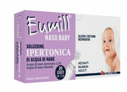 Eumill Naso Baby Soluzione Ipertonica di Acqua di Mare 20 Fiale