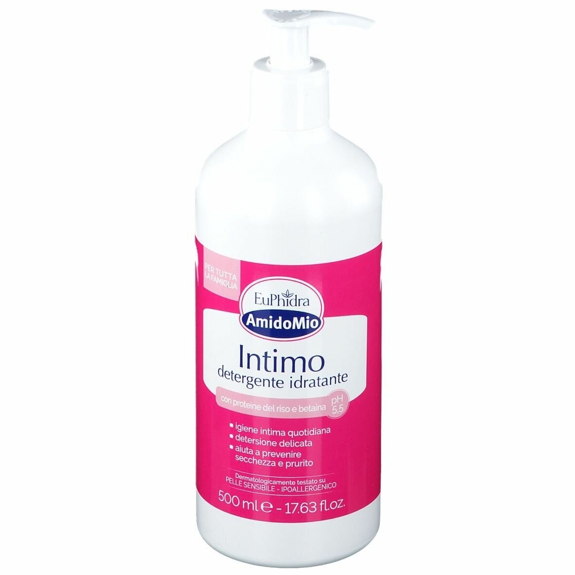Euphidra amio intimo detergente idratante 500 ml