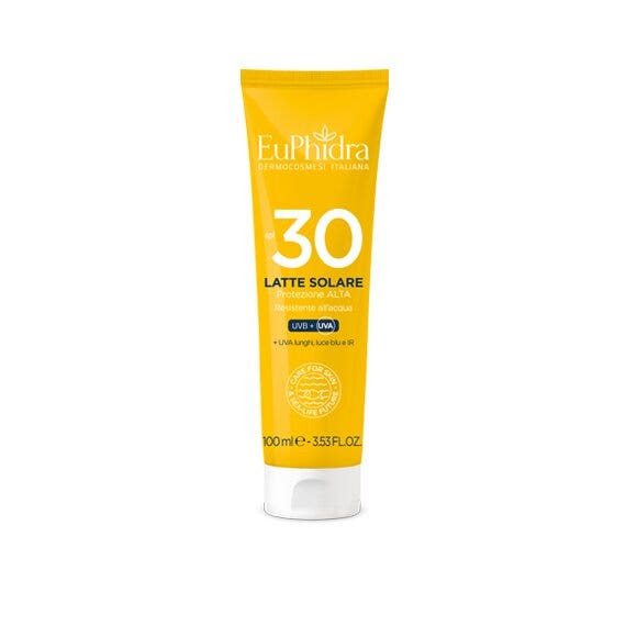 Euphidra kaleido latte solare corpo travel size 100ml spf30