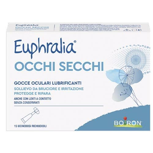 Euphralia Occhi Secchi Gocce Oculari Lubrificanti 15 pezzi