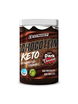 Eurosup chocotein keto gusto dark chocolate 400g