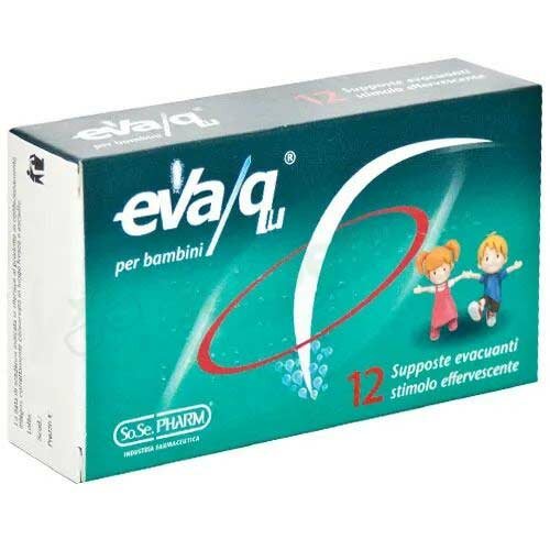 Eva/Qu Bambini 12 Supposte Evacuanti