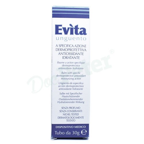 Evìta unguento azione dermoprotettiva antiossidante idratante 30 ml