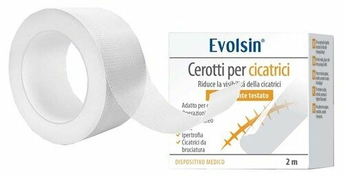 Evolsin cerotto trasparente per cicatrici di ogni tipo