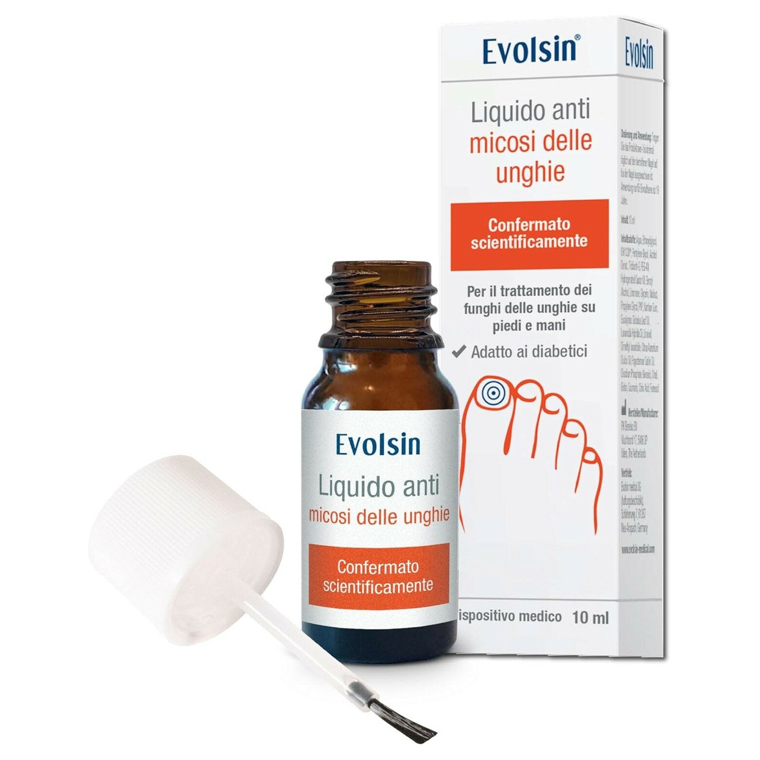 Evolsin liquido antimicotico per unghie 10ml