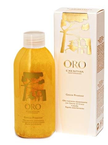 Exenthia mediterranea oro gocce preziose olio corpo 150 ml