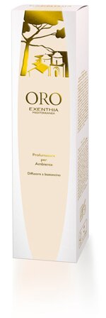 Exenthia mediterranea oro profumatore ambiente diffusore a bastoncino 100 ml