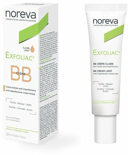 Exfoliac bb creme claire light 30 ml