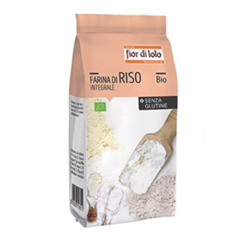 Farina riso integrale senza glutine bio 375 g