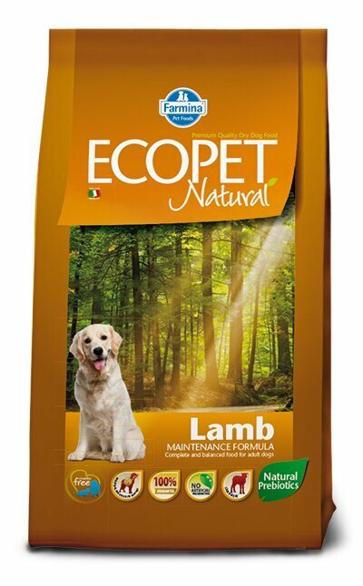 Farmina Ecopet Natural Cane Adulto Taglia Media Agnello 12 kg