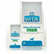 Farmina vet life natural canine hypoallergenic cibo secco uova e riso per cani sacco 12kg