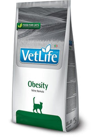 Farmina vet life natural feline obesity cibo secco per gatti sacco 400g
