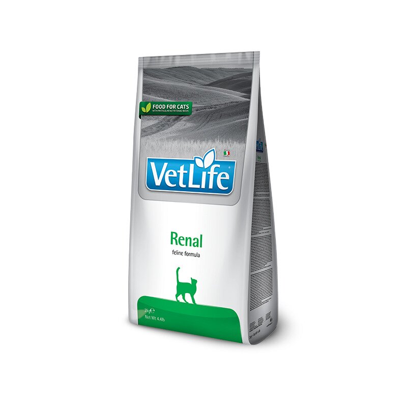 Farmina vet life natural feline renal cibo secco per gatti sacco 2kg