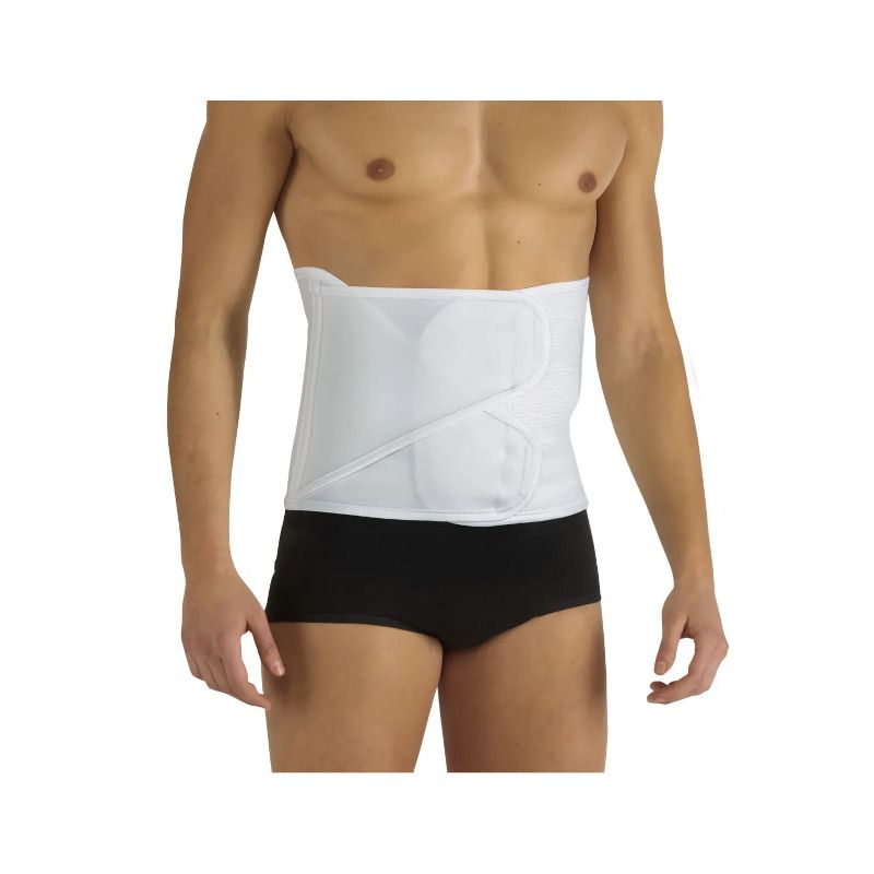Fascia addonminale unisex wellness 675 h18cm grigio m circonferenza fianchi 82-94cm