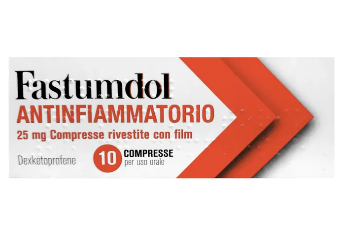 Fastumdol antinf 10 compresse 25mg